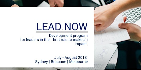 Leadership Development Program - Lead.Now | Melbourne - 10 September primary image