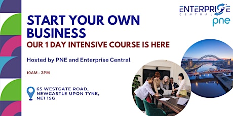 PNE's Start Your Own Business - 1 Day Intensive Course primary image