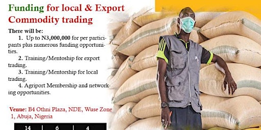 Funding for local and export commodity trading part two