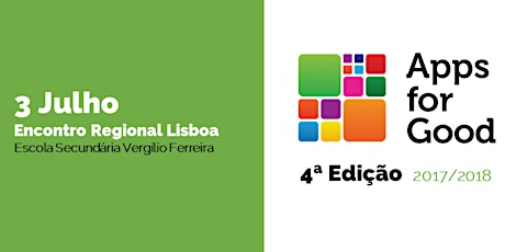 Imagem principal de Encontro Regional Lisboa | Apps for Good 4ª Edição