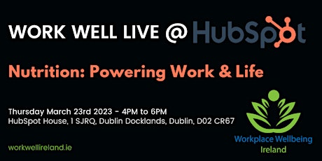 Work Well Live @ HubSpot