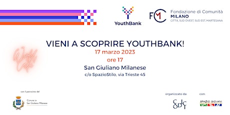 Immagine principale di Vieni a scoprire YouthBank! World Café 