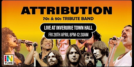 Live 70's & 80's Tribute Band 'ATTRIBUTION'