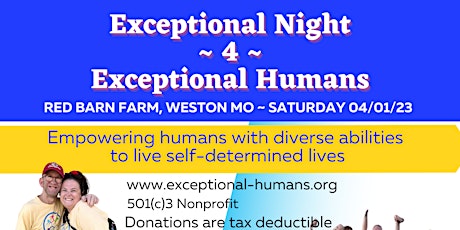 Exceptional Night ~4~ Exceptional Humans Fundraiser