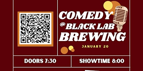 Comedy @ Black Lab Brewing | Tickets By Donation