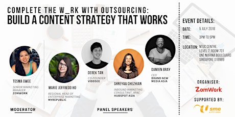 Complete the W_RK with Outsourcing: Build A Content Strategy That Works  primary image