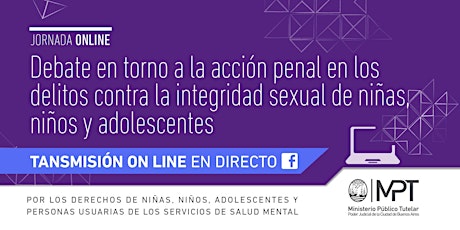Imagen principal de Jornada Online: La acción penal en los delitos contra la integridad sexual de NNyA