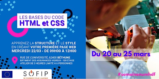 Les bases du code HTML & CSS