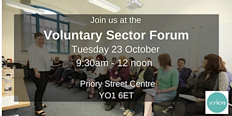 Voluntary Sector Forum 23 October 2018 primary image
