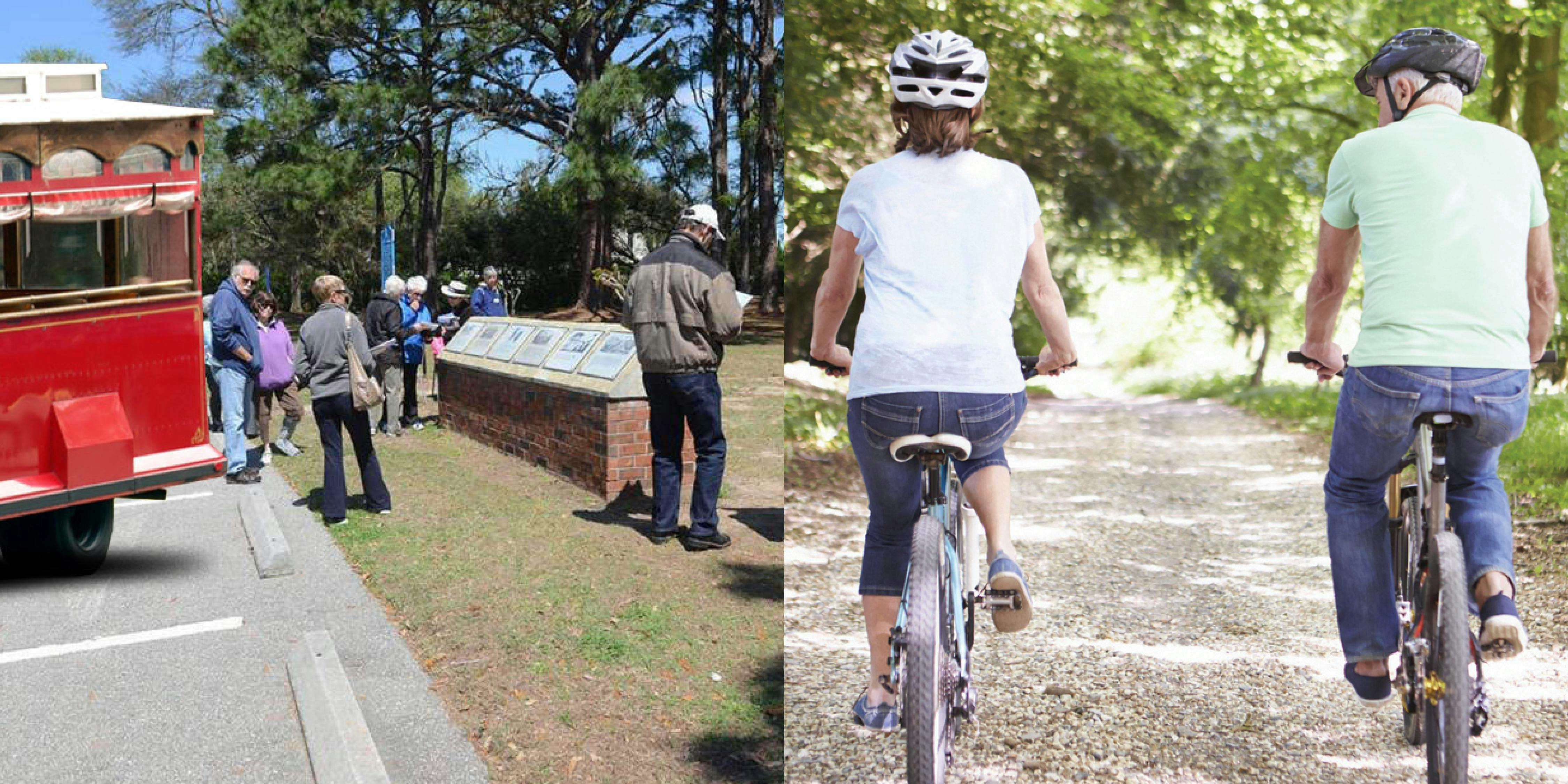 2018 Hilton Head Island History Day Guided Trolley and Bike Tours