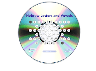 Hebrew Letters & Vowels CD primary image