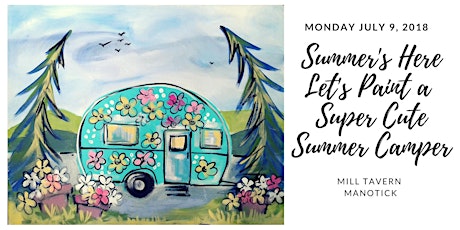 Let's Paint a Super Cute Summer Camper primary image