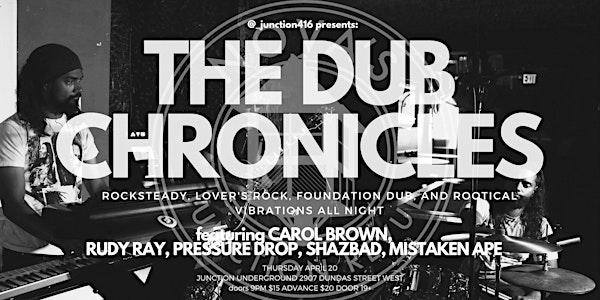 The Dub Chronicles featuring Carol Brown & Guests