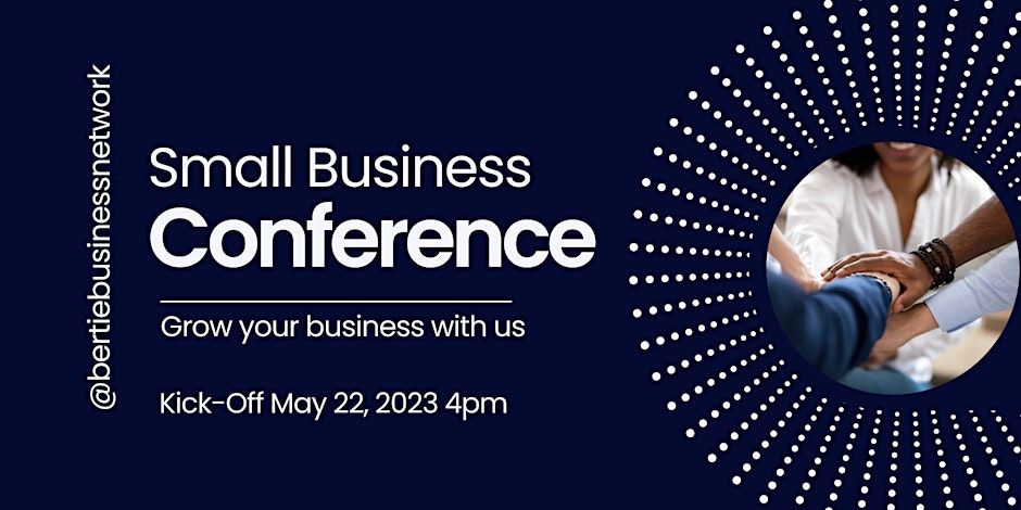 image of Event flyer for small business conference