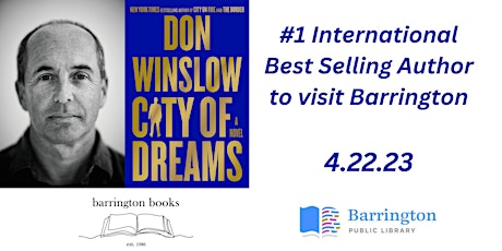 Barrington Books Presents DON WINSLOW for CITY OF DREAMS
