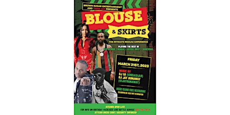 BLOUSE & SKIRTS - The Intimate Reggae Experience