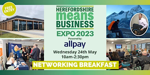 Herefordshire Business Expo Networking Breakfast