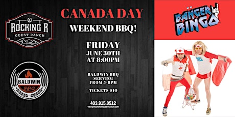 Canada Day Weekend Banger Bingo