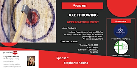 Axe Throwing Realtor Appreciation Event