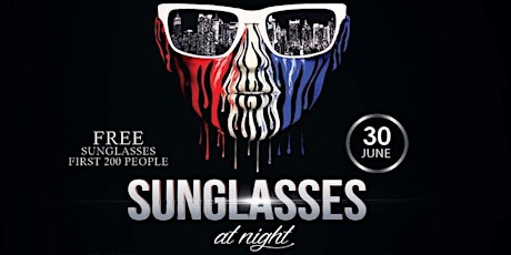 Sunglasses at Night at the Harlot | Free Sunglasses for First 200 Guests primary image