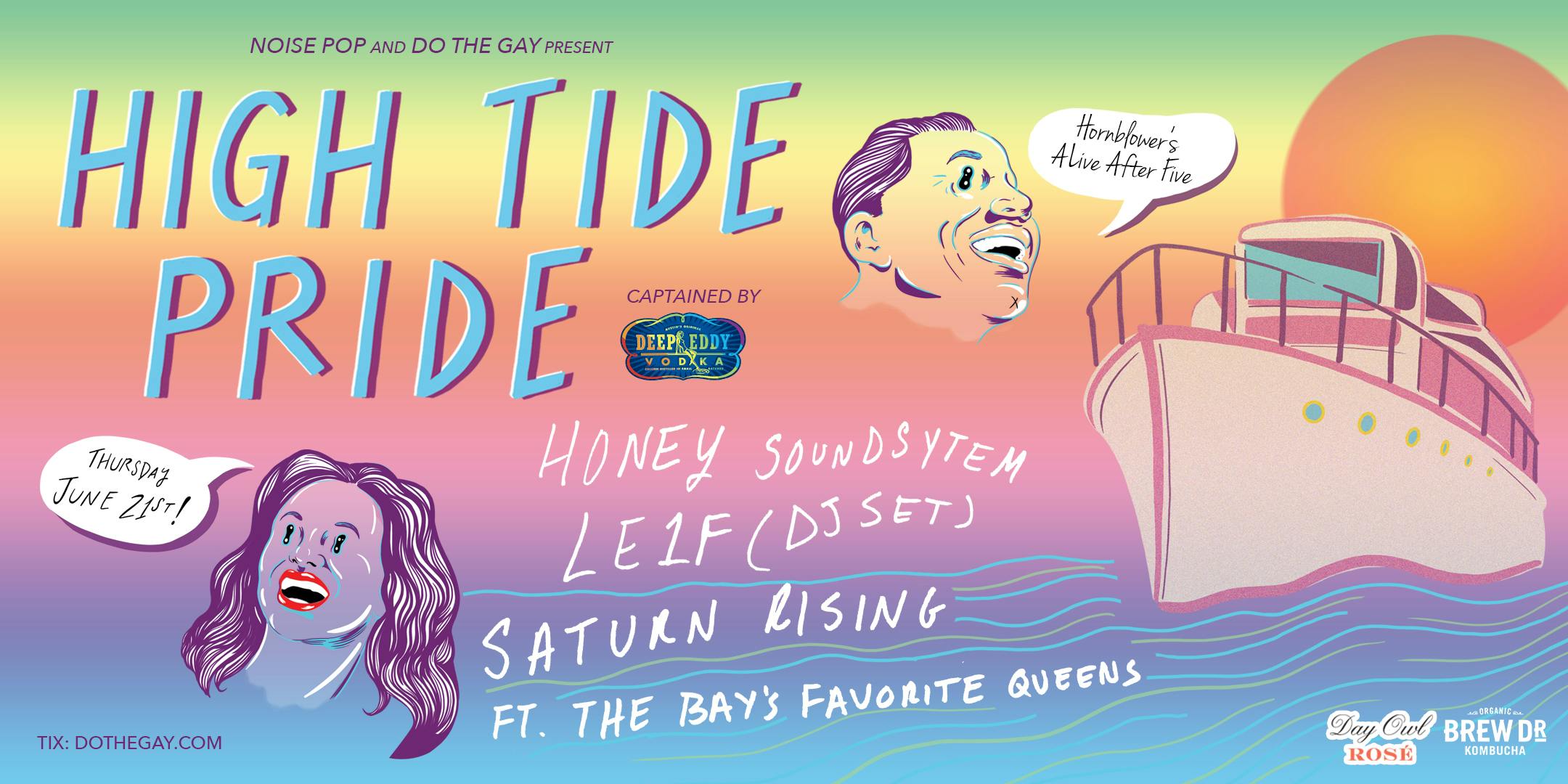 High Tide Pride Boat Party