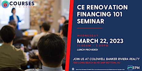 CE Renovation Financing 101 Seminar  primärbild