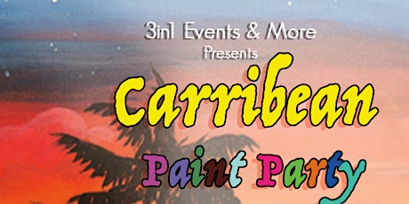 Carribean Paint Party | Friday August 31st, 2018 primary image