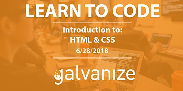 Learn to Code Seattle Workshop: Intro to HTML & CSS (6.28)