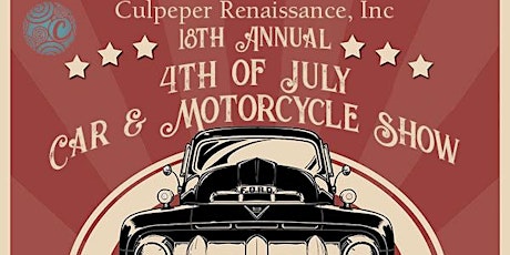 Imagem principal do evento Culpeper Renaissance 4th of July Car & Motorcycle Show 