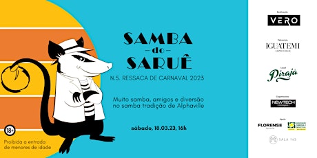 Samba do Saruê N.5 - Ressaca de Carnaval 2023