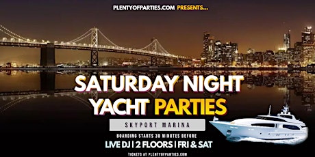 Saturday Night 11pm Cruise Cruise at Skyport NYC Marina Yacht