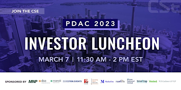 PDAC Investor Luncheon