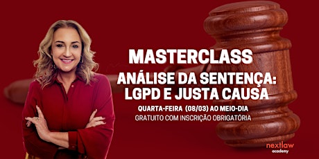 Hauptbild für ANÁLISE DA SENTENÇA: LGPD E JUSTA CAUSA