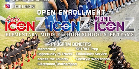 Imagen principal de ICONZ Step Teams 2022-2023 Open Enrolment