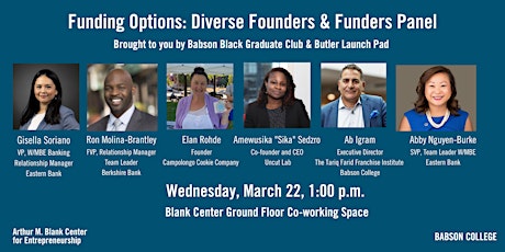 Funding Options: Diverse Founders & Funders primary image
