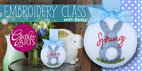 Spring Embroidery Workshop - With Betsy