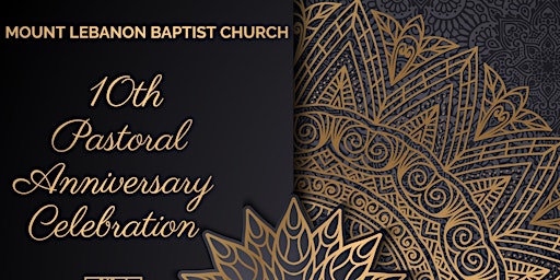Reverend Gary L. Colter 10th Pastoral Anniversary Celebration primary image