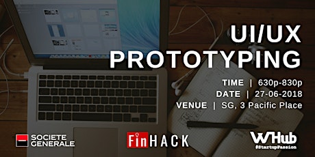 UI & UX Prototyping without coding | FinHACK primary image