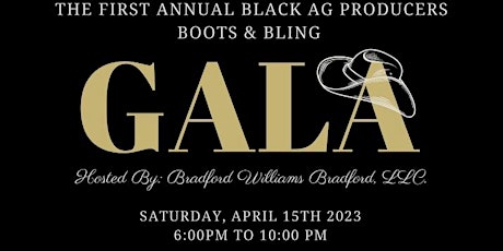 The First Annual Black Agriculture Producers Boots & Bling Gala
