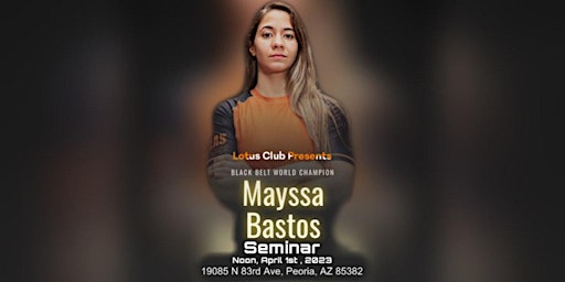 Mayssa Bastos Seminar