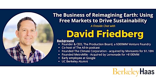 David Friedberg: The Business of Reimagining Earth