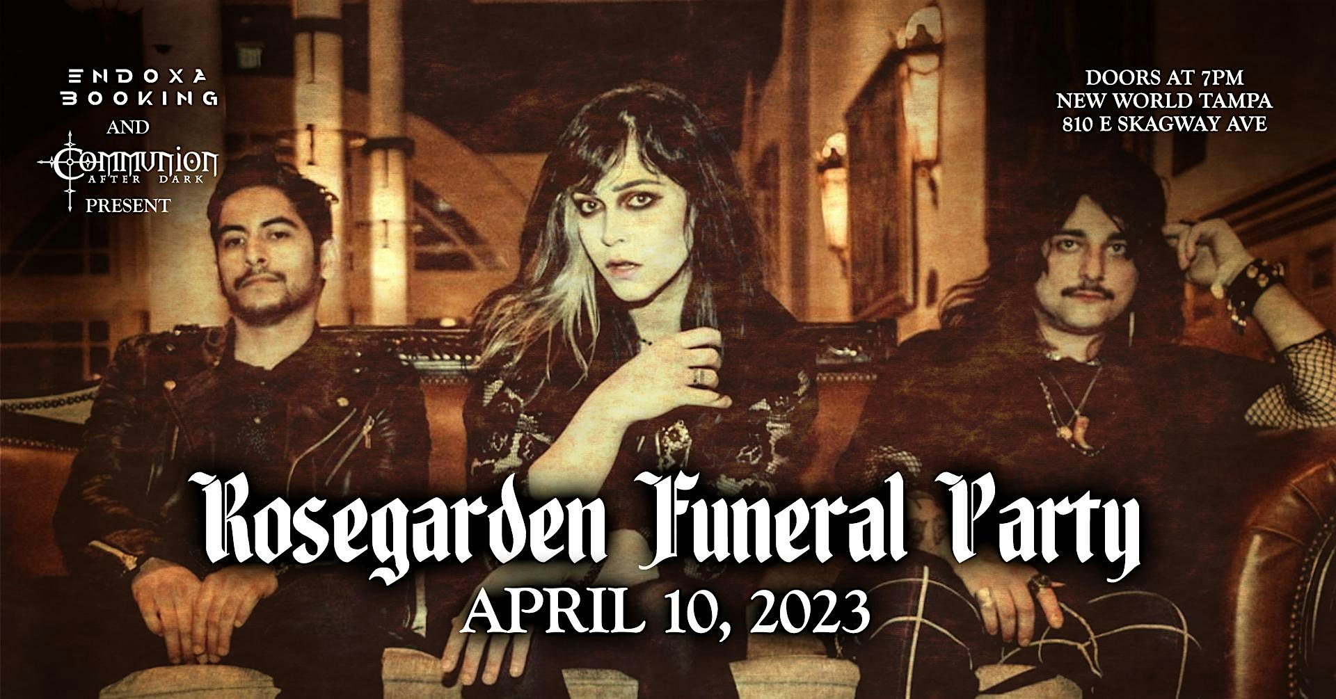 Rosegarden Funeral Party in Tampa at New World Music Hall