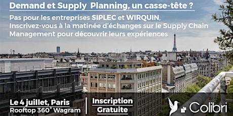 Image principale de Demand et Supply Planning, un casse-tête ? Pas pour les entreprises SIPLEC et WIRQUIN