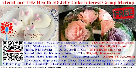 iTeraCare THz Health 3D Jelly Cake Interest Group Workshop @ KL , Malaysia