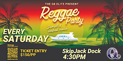 Reggae Sunset &  seafood cruise Party