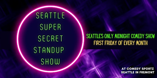 Imagem principal de Seattle Super Secret Standup Show - June '23
