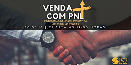 Imagem principal do evento VENDA + COM PNL - PROGRAMAÇÃO NEUROLINGUÍSTICA APLICA AS VENDAS