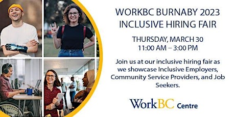 WorkBC Burnaby 2023 Inclusive Hiring Fair