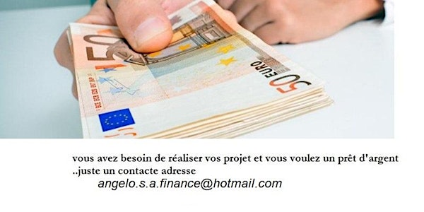 URGENT offre de prêt entre particulier // angelo.s.a.finance@hotmail.com