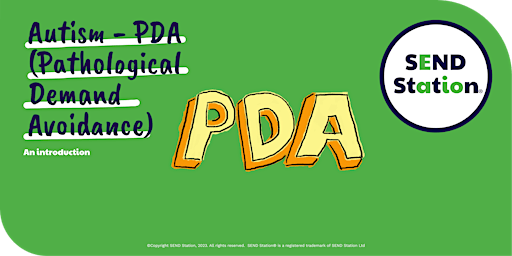 Imagem principal do evento Autism - PDA (Pathological Demand Avoidance) - An introduction
